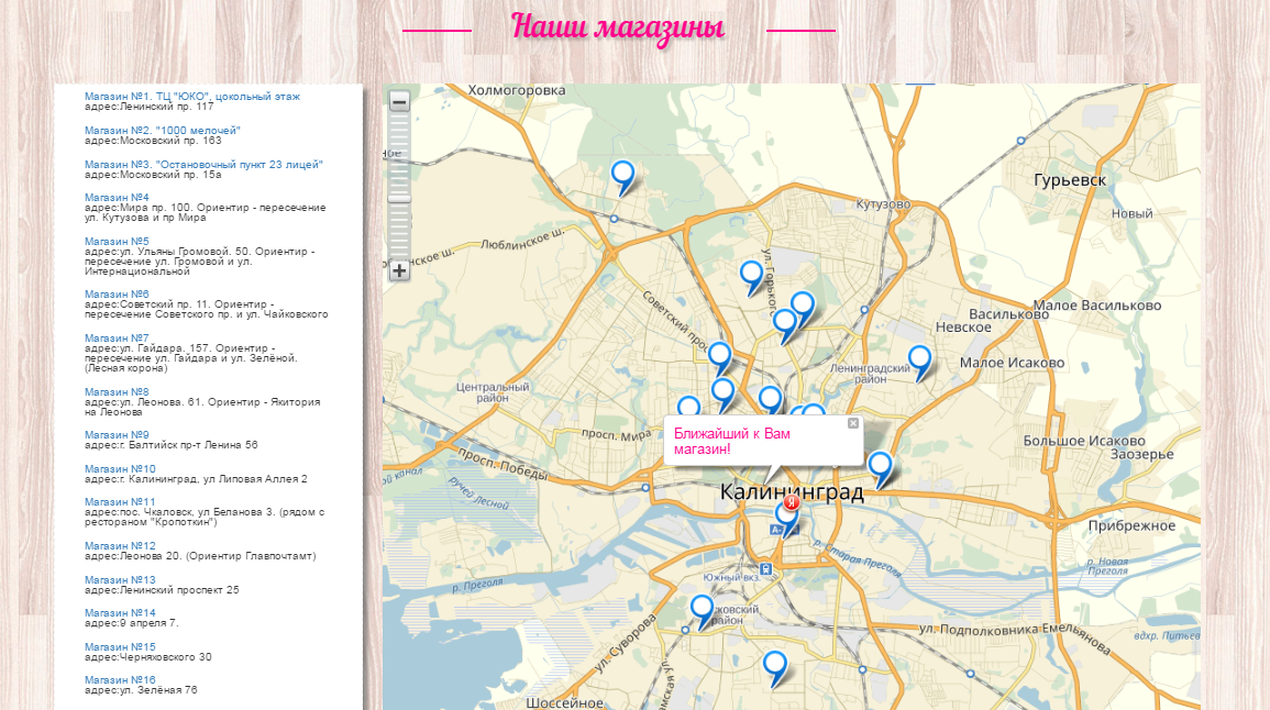 создание интернет-магазина "цветы голландии"